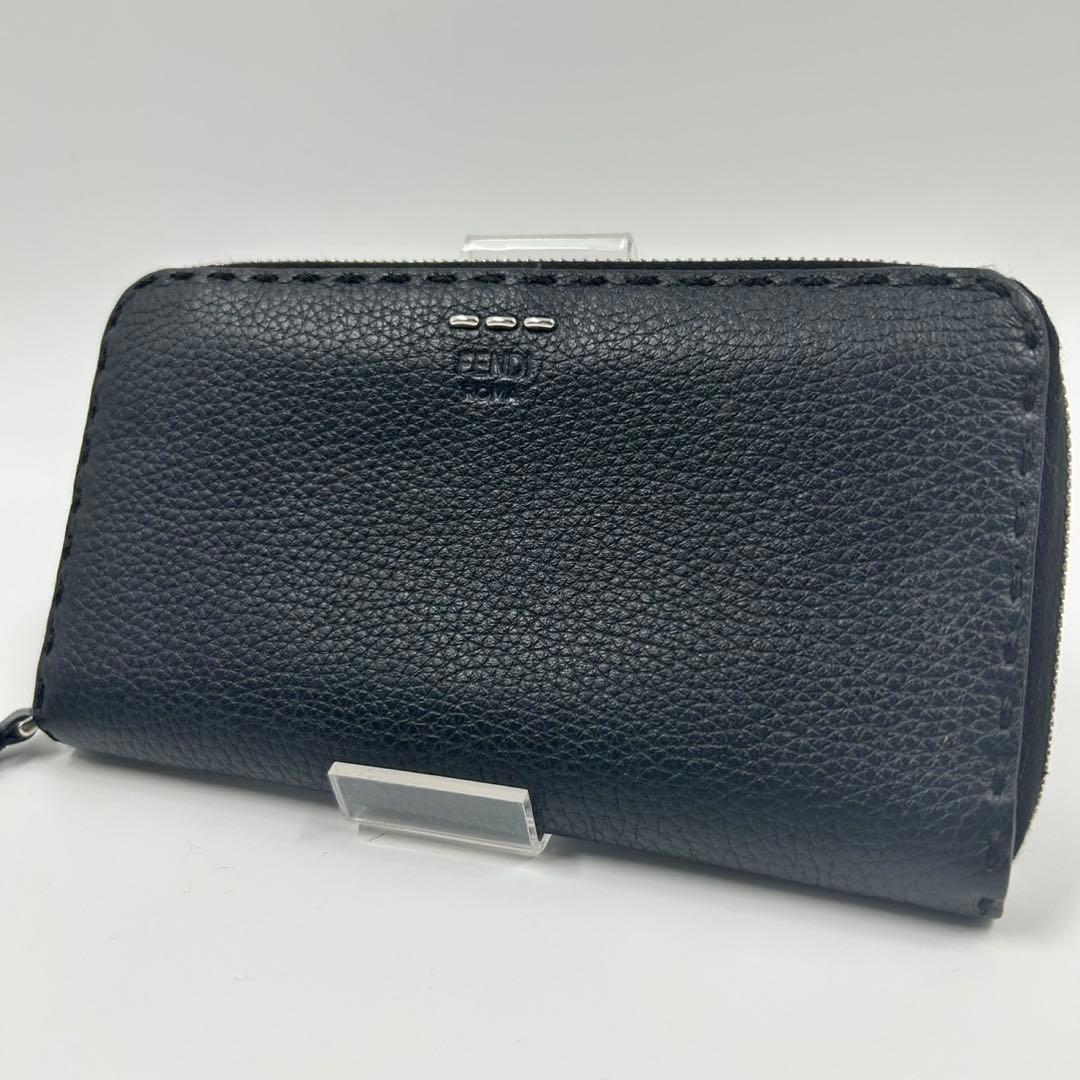 FENDI フェンディ　セレリア　長財布　ブラック