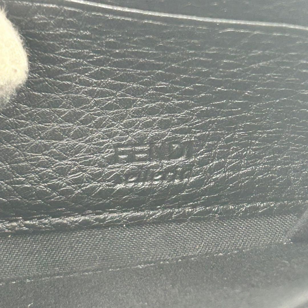 FENDI フェンディ　セレリア　長財布　ブラック