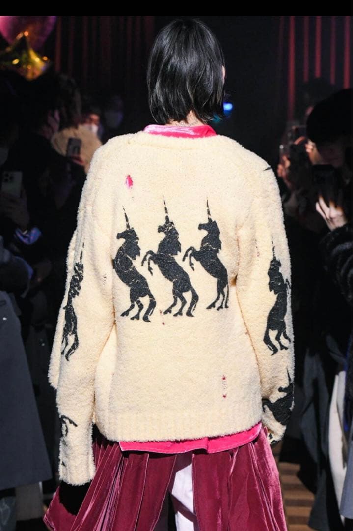 MASU カーディガン　ユニコーン