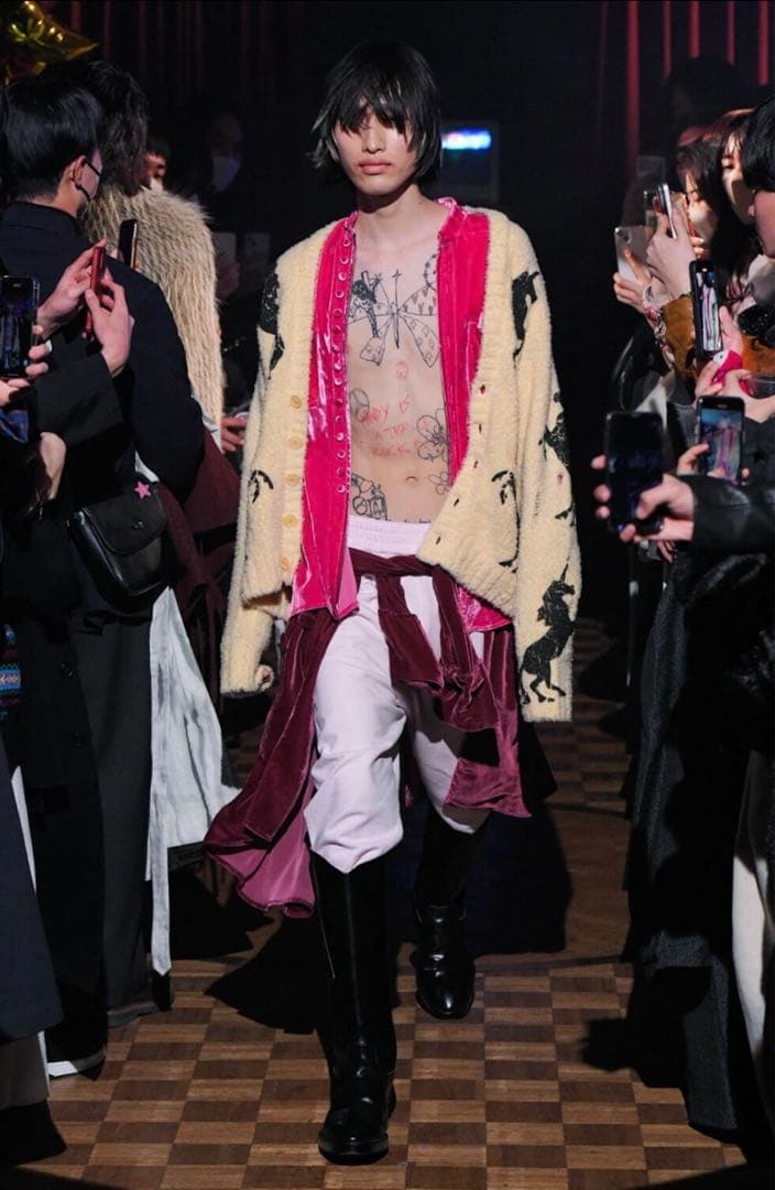 MASU カーディガン　ユニコーン