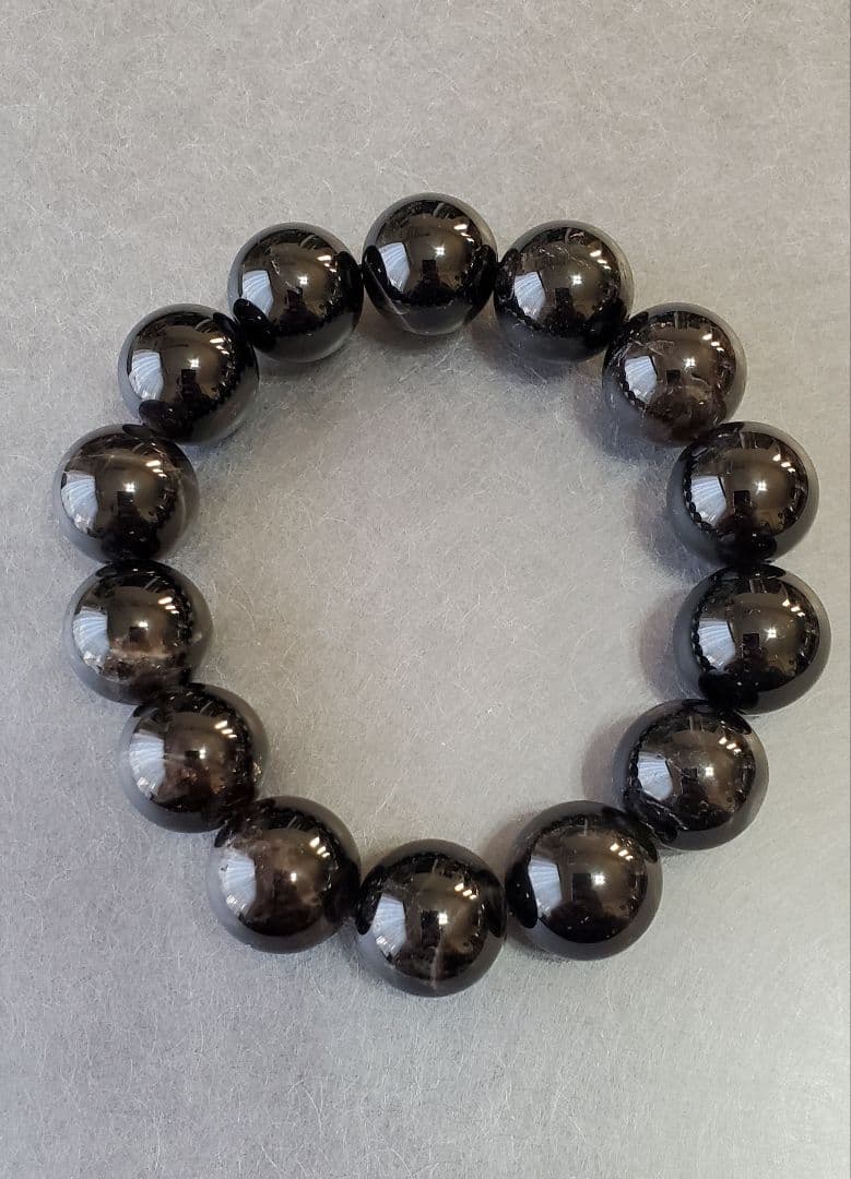 Capt♪　天然モリオンブレスレット2本セット