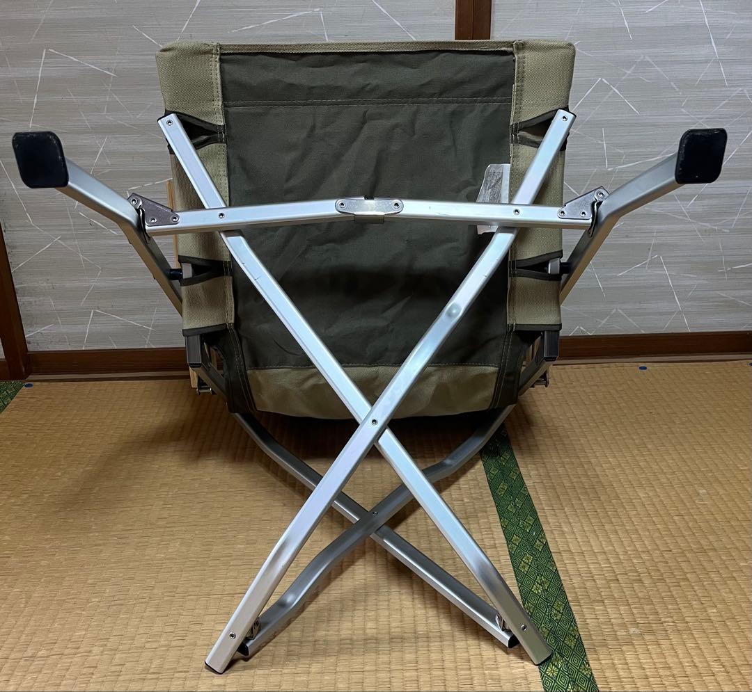  peak ローチェア 30 2脚セット　クッション　カップホルダー付き