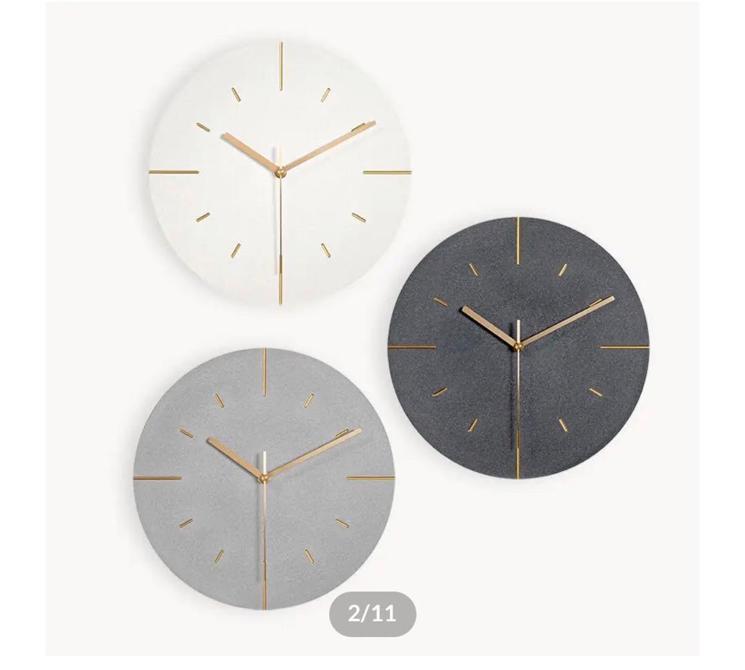 SALT ゴールド羅針盤時計　　ブラックカラー