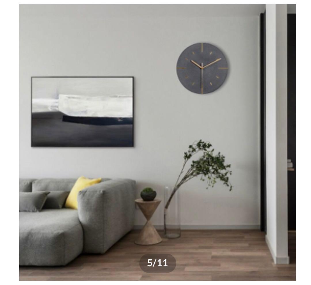 SALT ゴールド羅針盤時計　　ブラックカラー