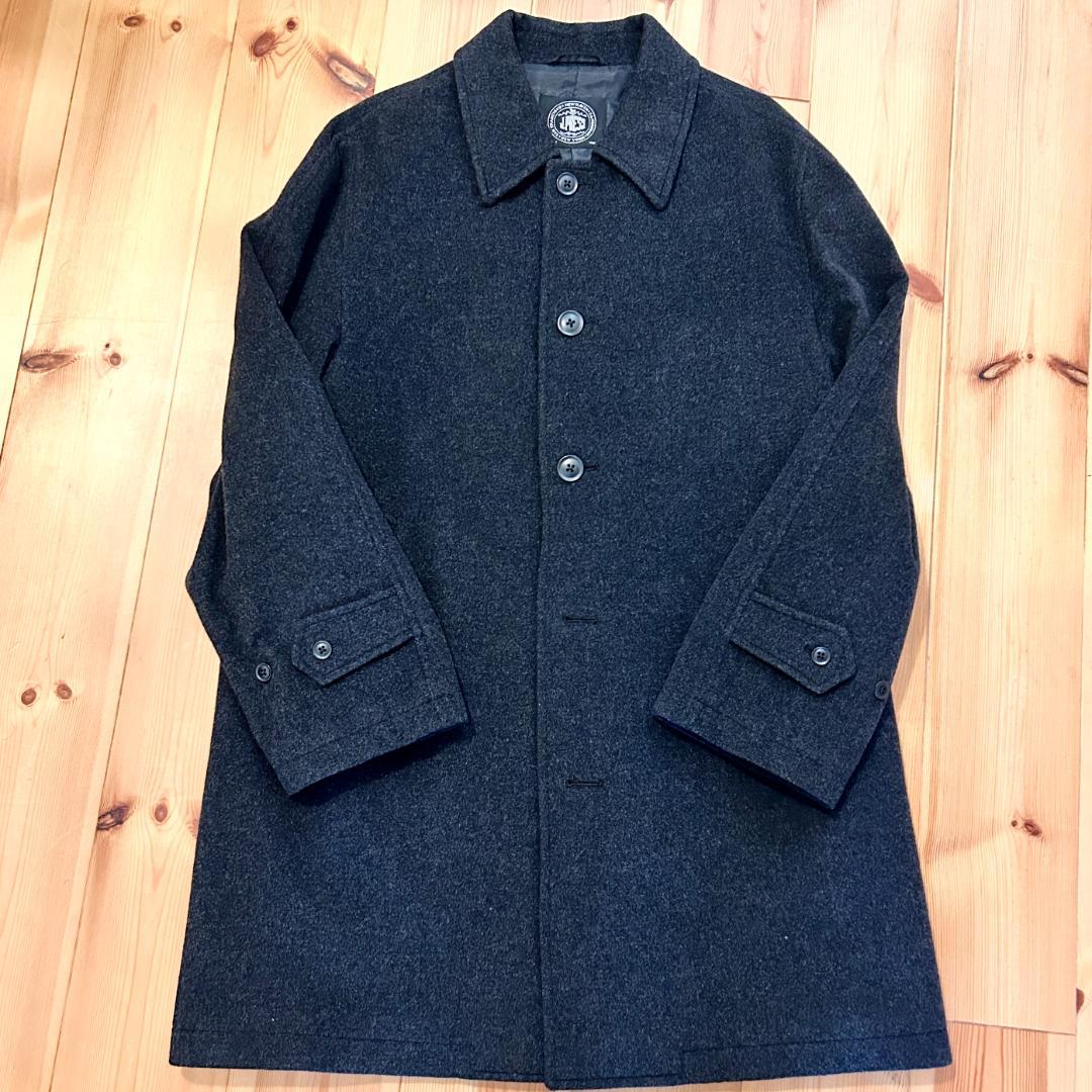 J.PRESS ジェイプレス　ステンカラーコート　ブラック系　Mサイズ