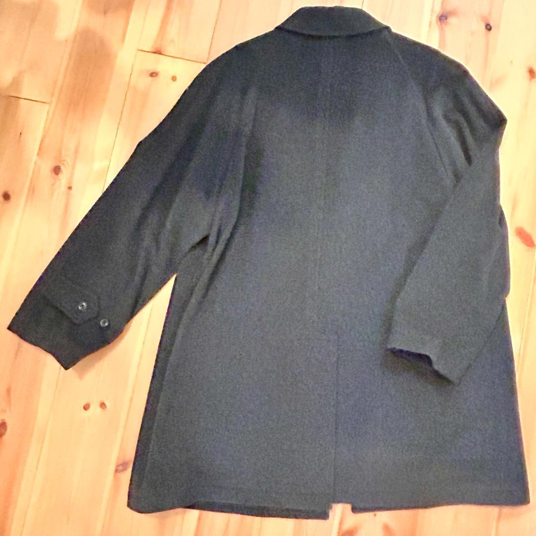 J.PRESS ジェイプレス　ステンカラーコート　ブラック系　Mサイズ
