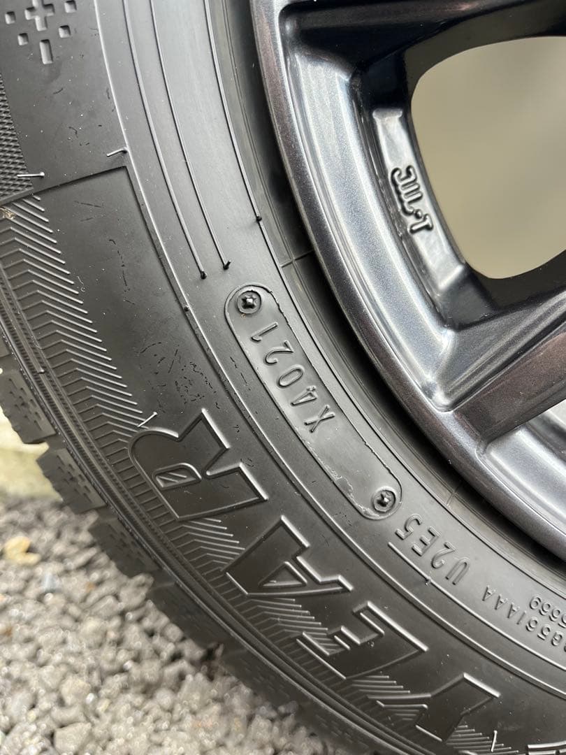 13インチスタッドレス　極美品　155/80/R13 軽自動車