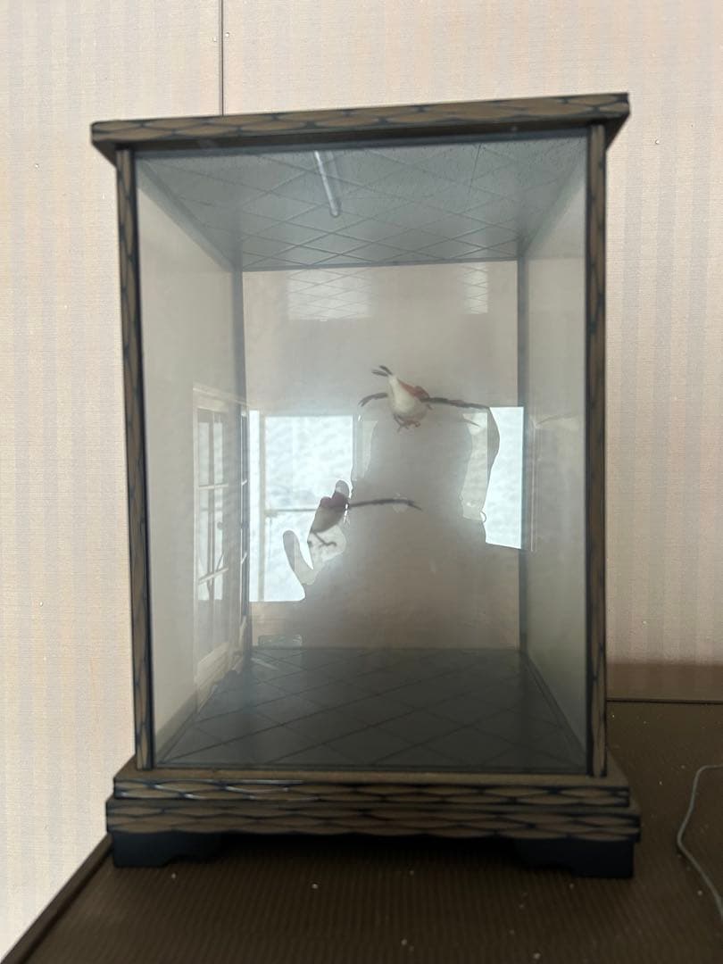 つる　鶴　置き物