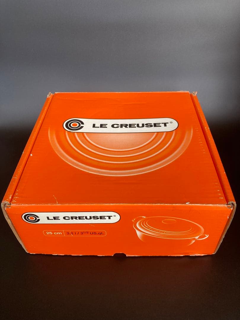 【２】ル・クルーゼ　ココットオーバル25cm