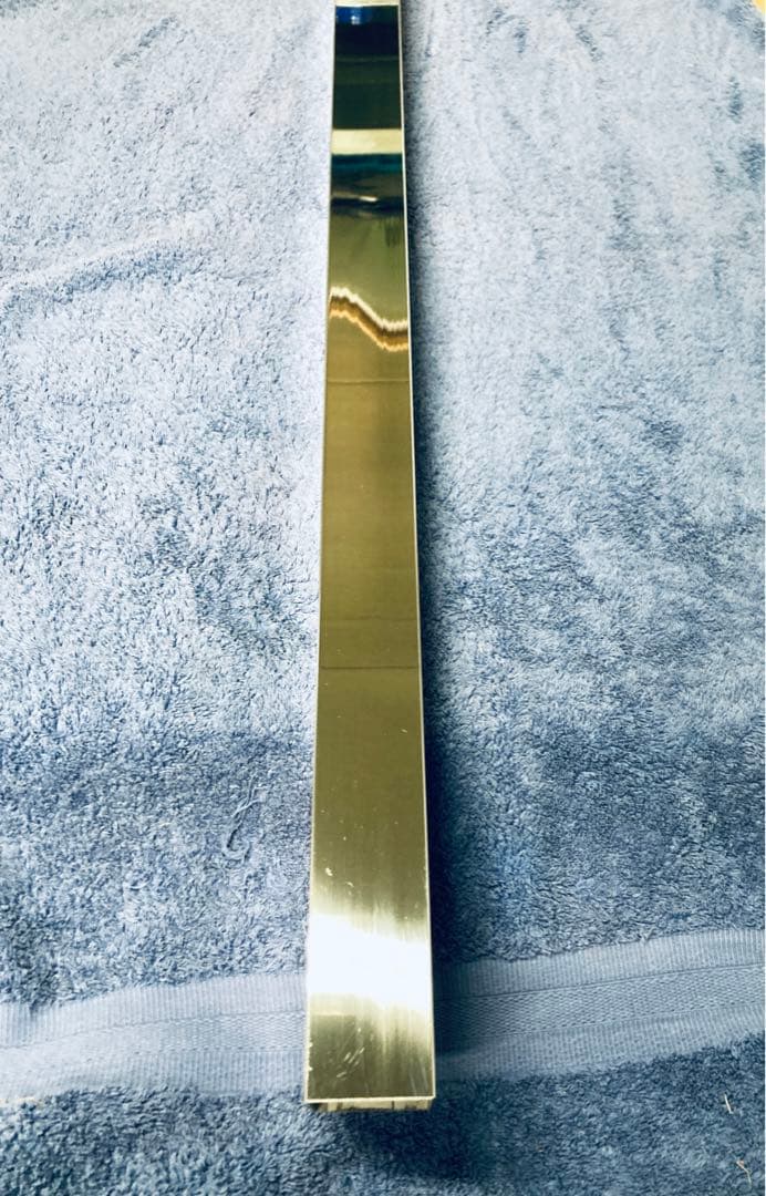 ステンレス角パイプ　 50×50×1.5×969mm-1本 #400 鏡面仕上げ