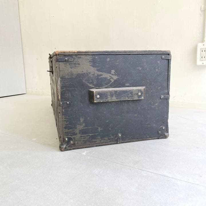 米軍実物USウッドボックス木箱ステンシル入りヴィンテージ