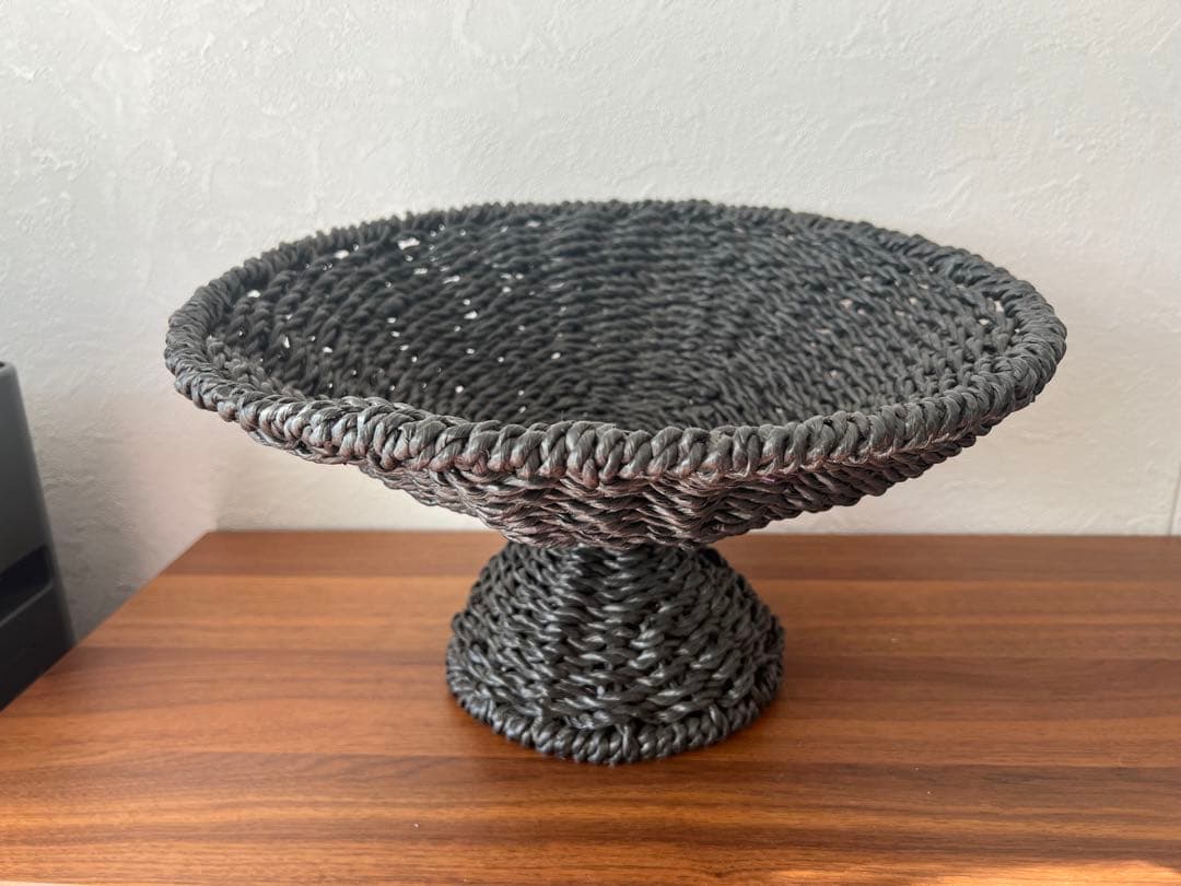 バスケット☆ブラック　ラタン