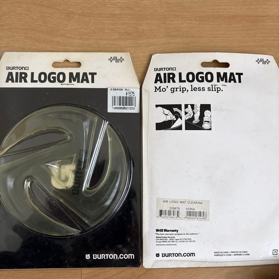 Demon クロスパッド 2個セット + Burton エアロゴマット