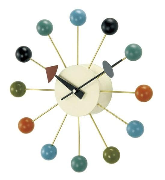 ジョージ・ネルソン ボール・クロック マルチカラー　新品未開封