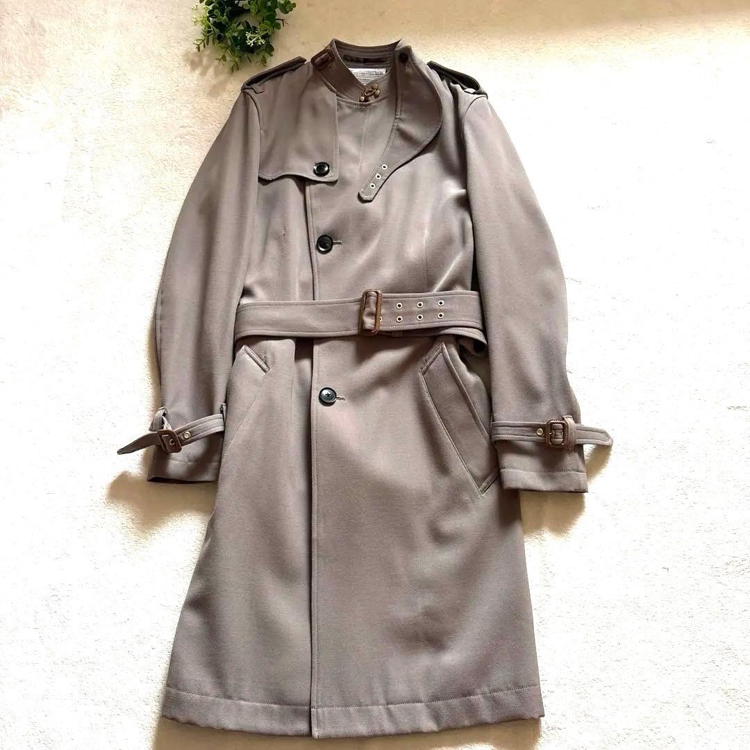 極美品✨ 参考価格12万円　カラー　Kolor トレンチコート　ゴールド金具