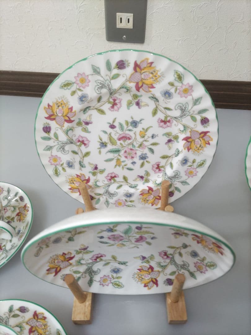 MINTONミントンハドンホール カップソーサー　プレート　未使用品