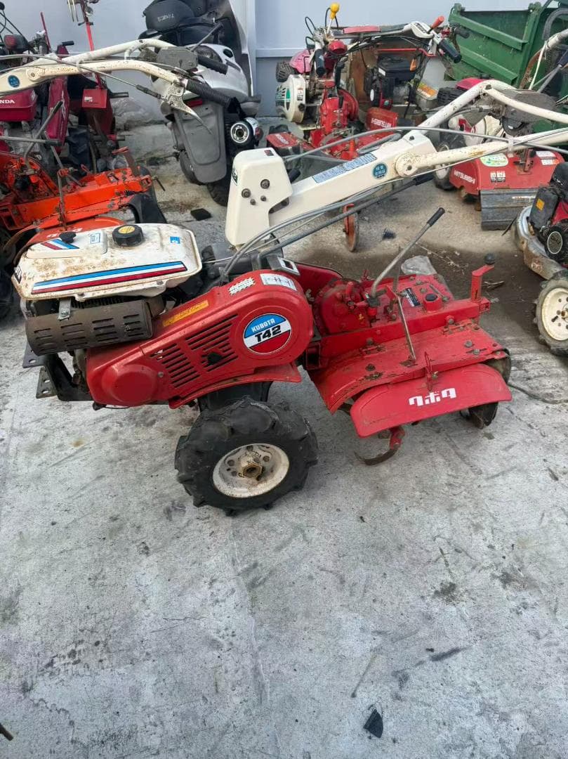 【福岡県みやま市】クボタ 管理機 T42 5.2馬力 ガソリンエンジン