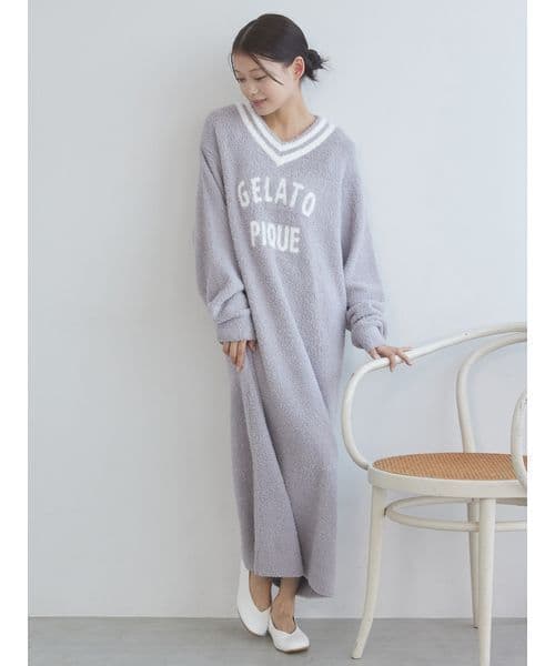 新品♪gelato pique ジェラートピケ♪ベビモコフレッピーワンピース♪