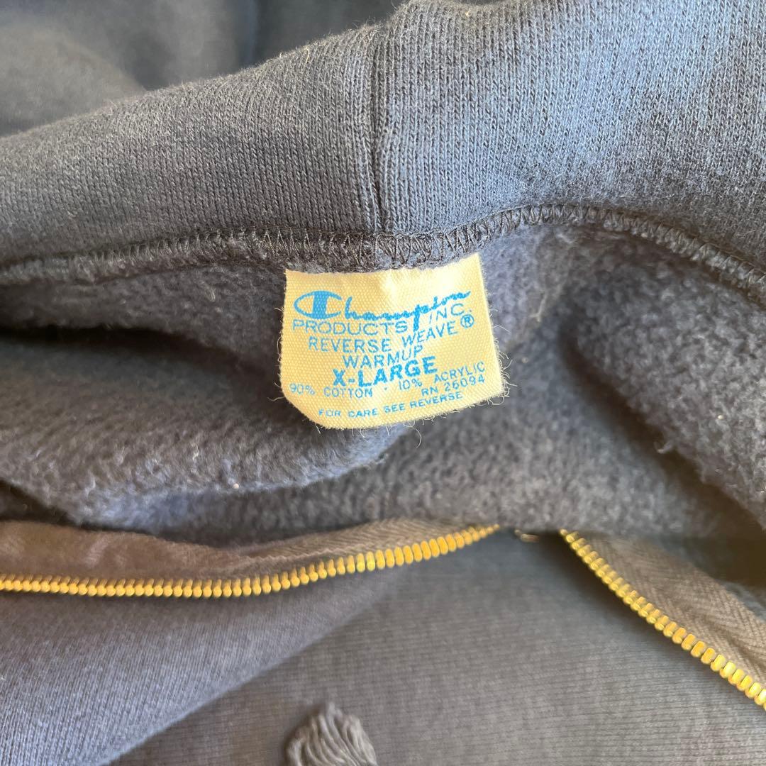 champion 復刻 USAFAリバースウィーブ パーカー ネイビー XL
