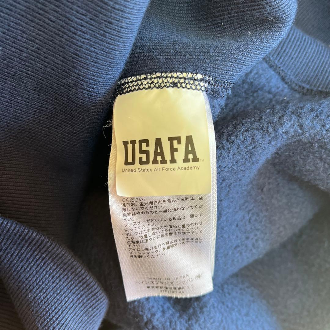 champion 復刻 USAFAリバースウィーブ パーカー ネイビー XL