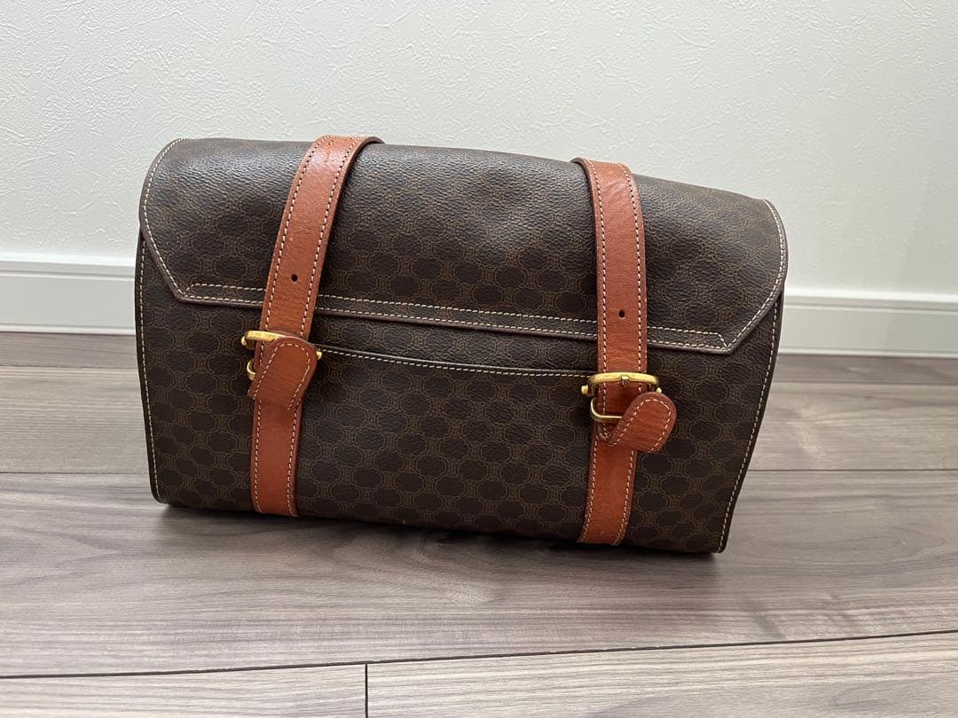 セリーヌ　レザー ミニボストンバッグ