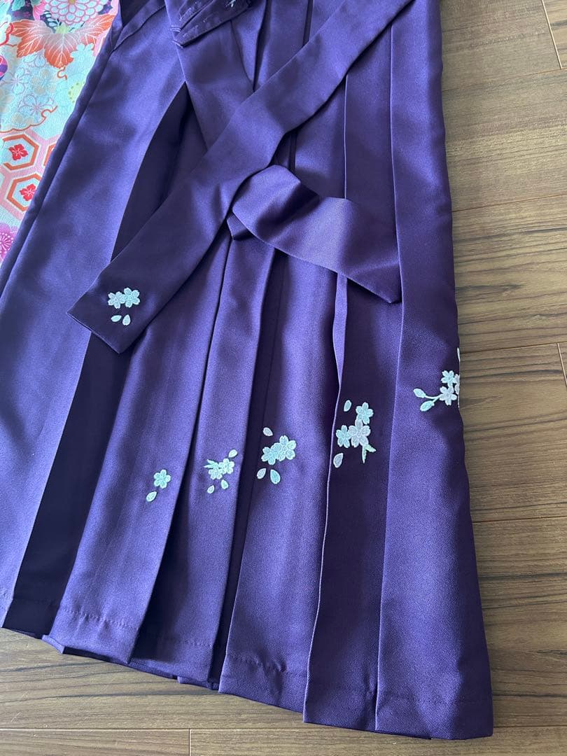 キャサリンコテージ　簡単着付け袴セット&肌襦袢　150cm