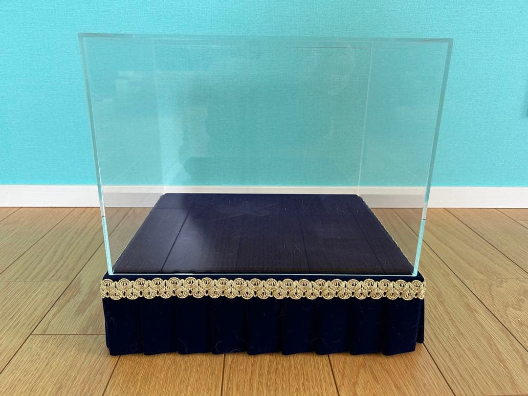 EMMAエマ 本当に履けるガラスの靴 シンデレラ 専用ケース ミュージアムブルー