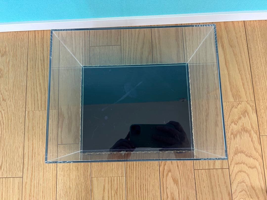 EMMAエマ 本当に履けるガラスの靴 シンデレラ 専用ケース ミュージアムブルー