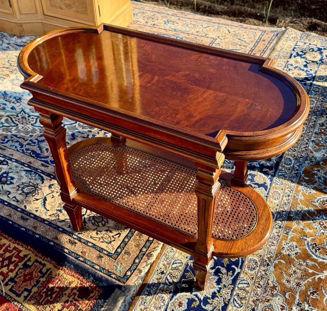 DREXEL キャメオクラシックス 楕円サイドテーブル ドレクセル