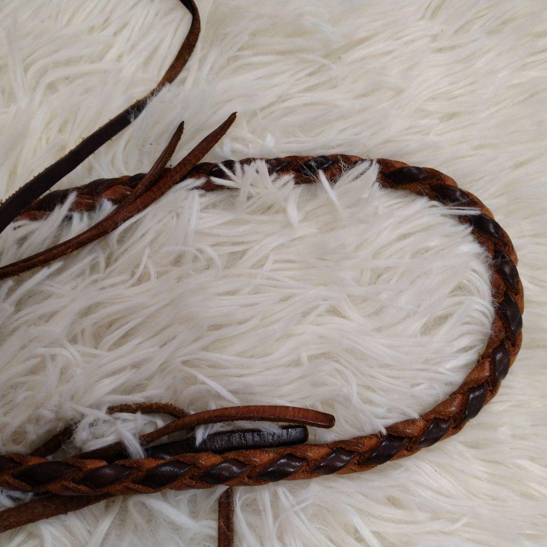 SAMURAI CRAFT レザー 長財布 ウォレットチェーン コンチョ