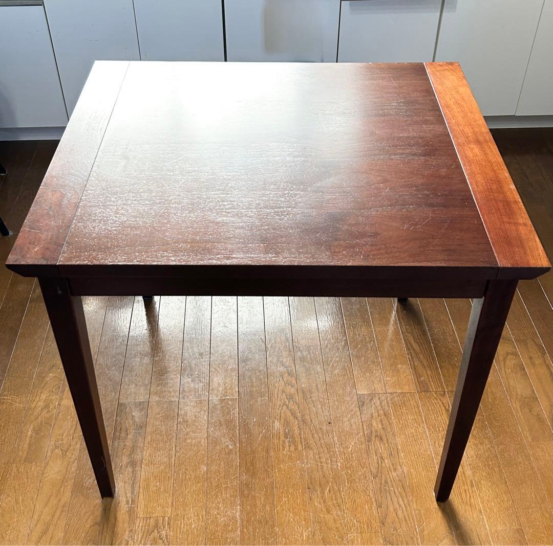 大塚家具 伸縮 ダイニングテーブル ウォールナット