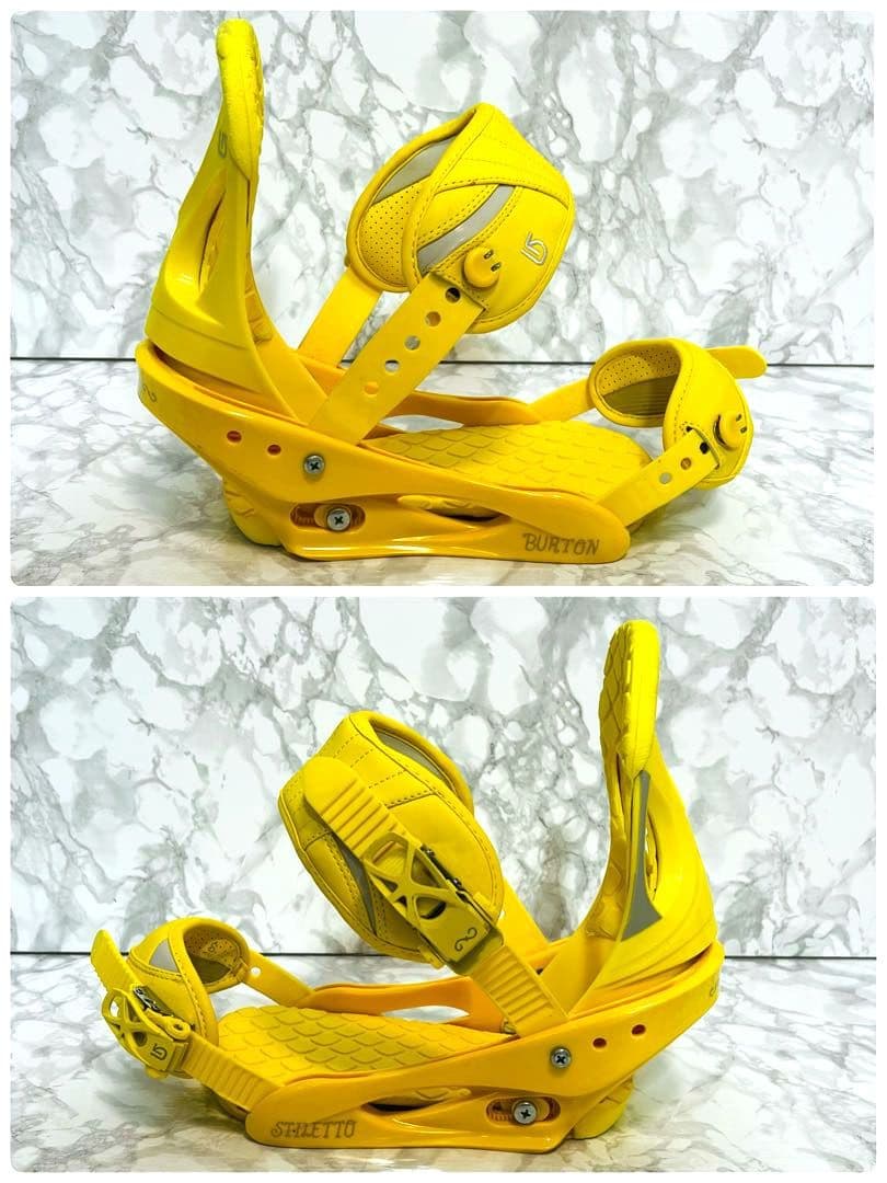 【良品】 バートン STILETTO ビンディング レディース S 小柄な女性に