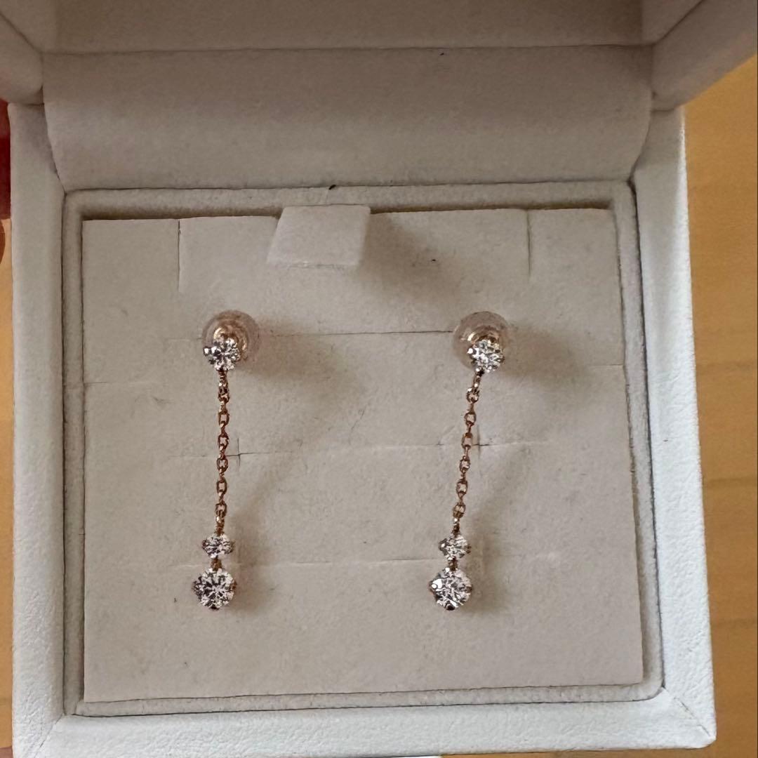 4°C ピアス K10