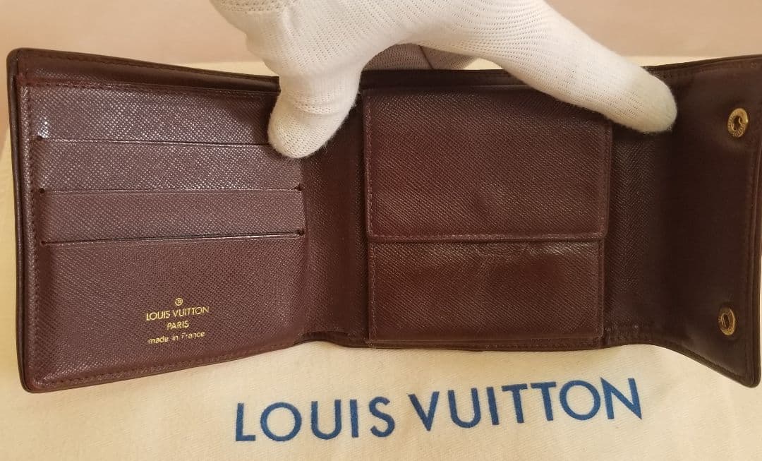 ルイヴィトン モノグラムミニ ポルト ビエ カルト クレディモネ ３つ折り財布