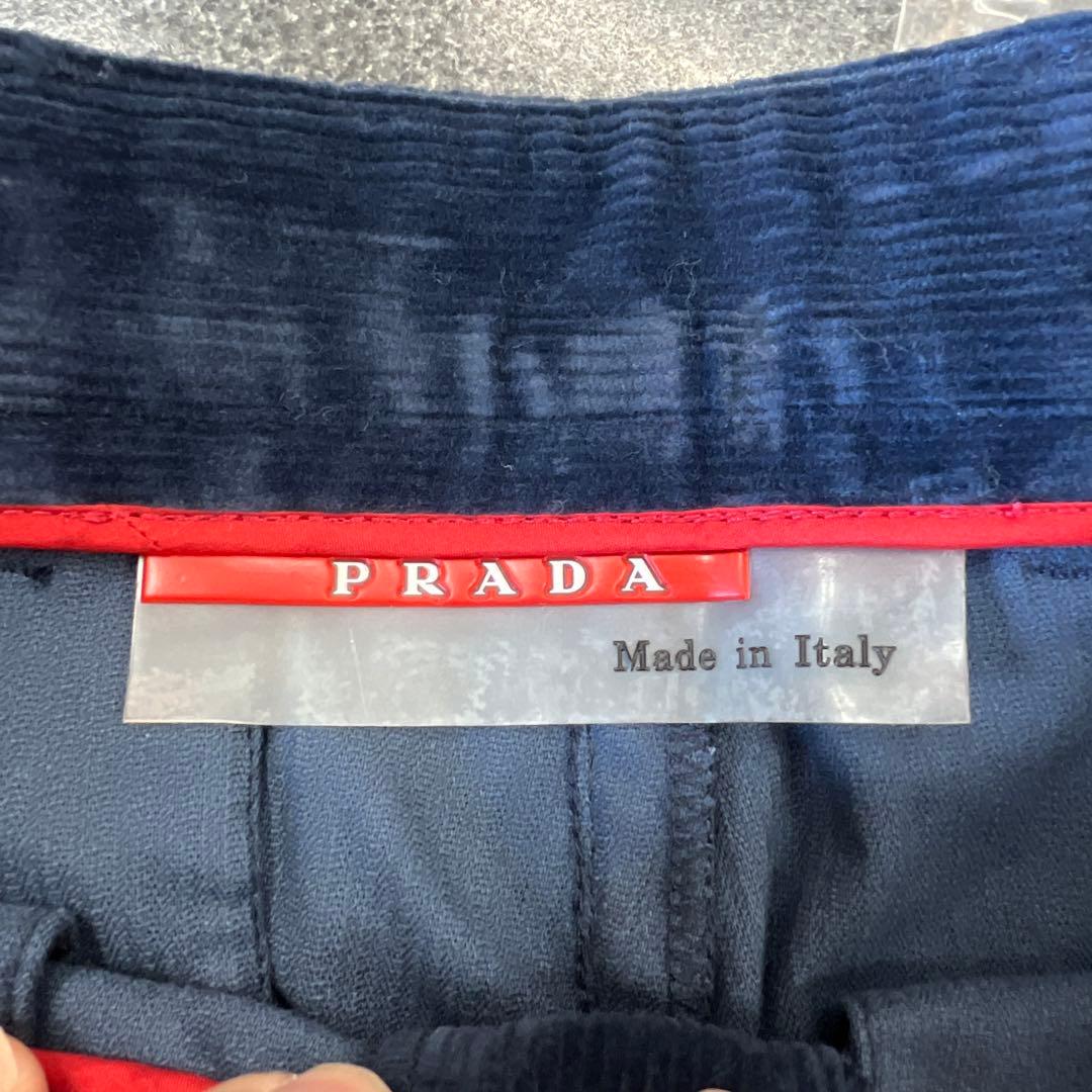 M*2様 丸の内店購入PRADAコーデュロイストレッチパンツ44サイズ