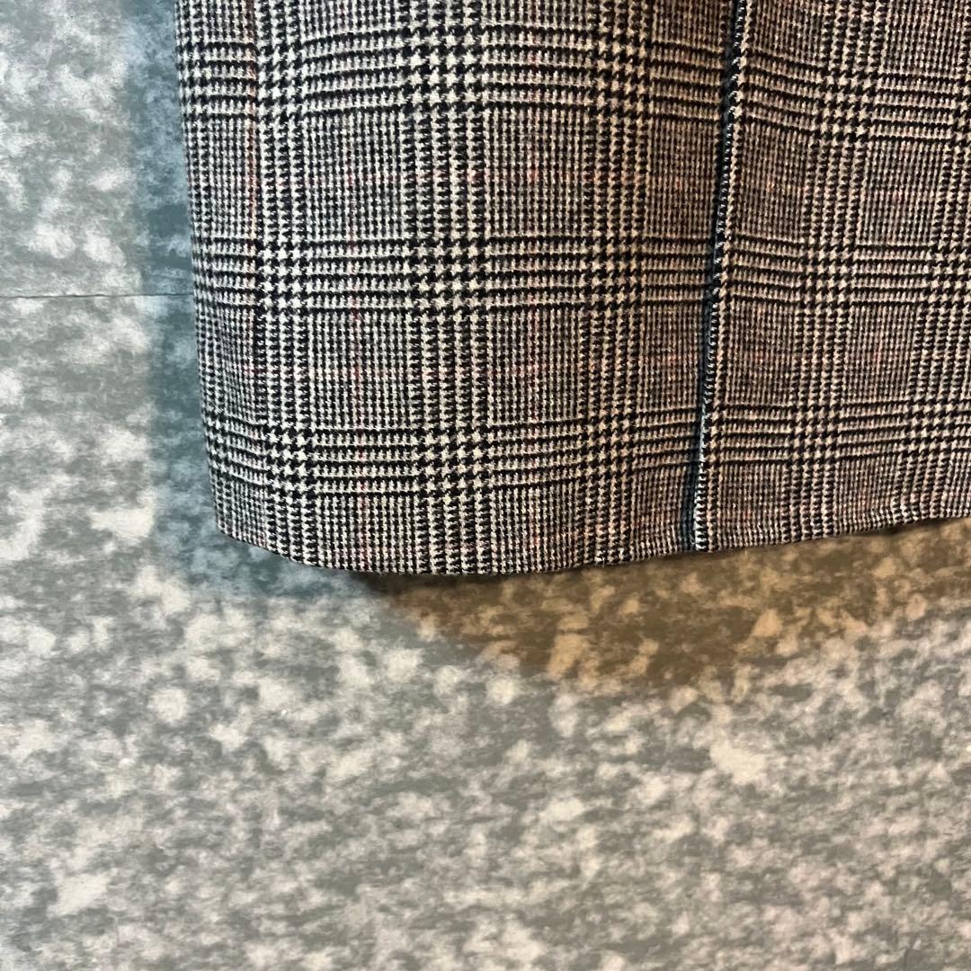 zazous グレンチェック モッズコート MOON社 生地 ザズー MODS