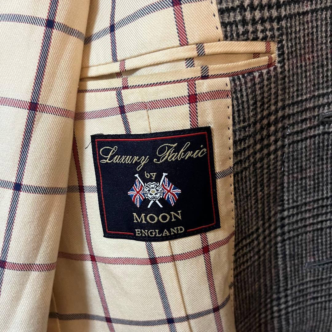 zazous グレンチェック モッズコート MOON社 生地 ザズー MODS