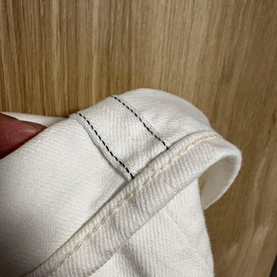 1465 CIOTA シオタ　ホワイトデニムパンツ