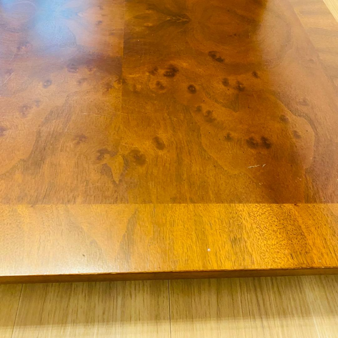 ドレクセルヘリテイジ　トライユン ガラストップ センターテーブル ローテーブル