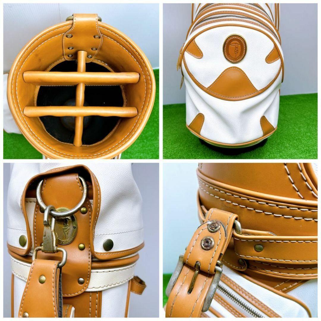 希少！トラサルディ TRUSSARDI キャディバック ゴルフ レア