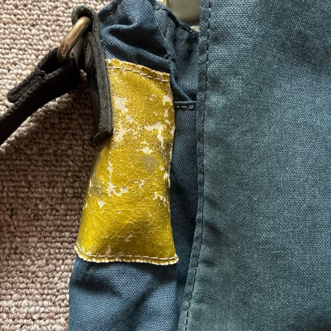 バ*ィ様 消防服を再利用・リデザイン　メッセンジャーバッグ　川崎　一点もの