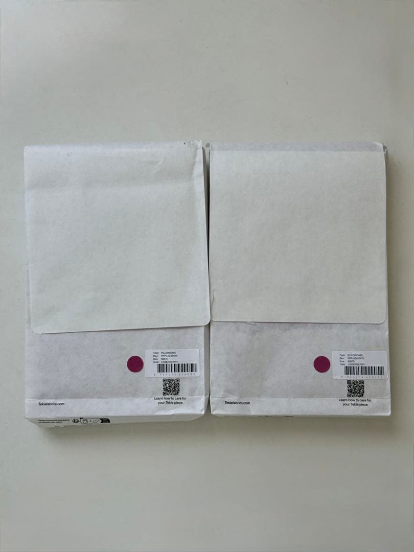 【新品】 Tekla 枕カバー ピンク