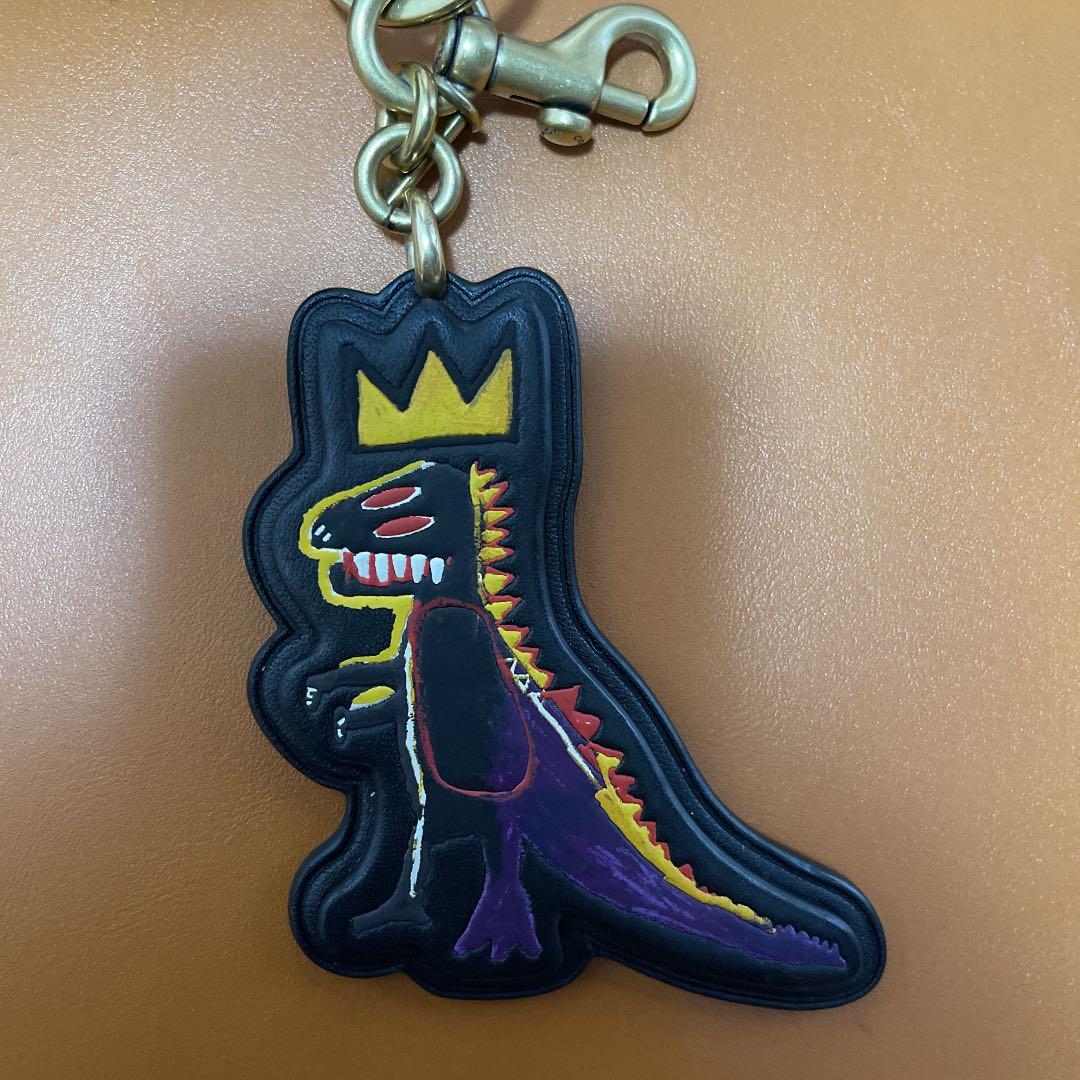 値引き！！coach バスキア　コラボ　キーホルダー