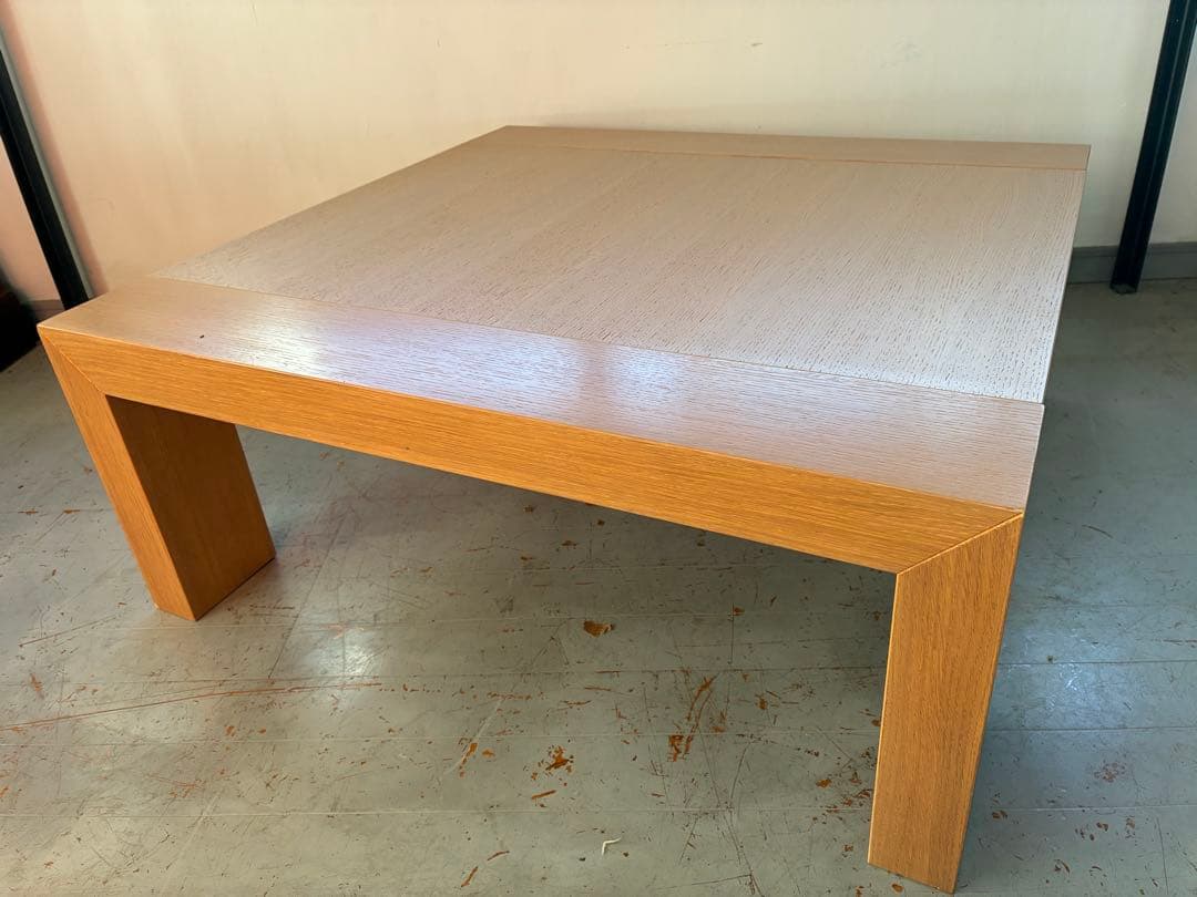 カリガリス Calligaris スクエア　センターテーブル　　ナチュラル