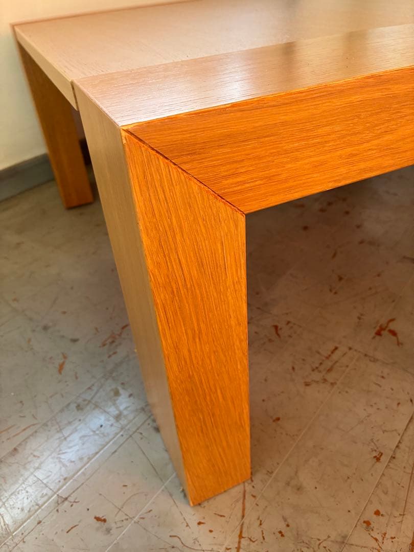 カリガリス Calligaris スクエア　センターテーブル　　ナチュラル