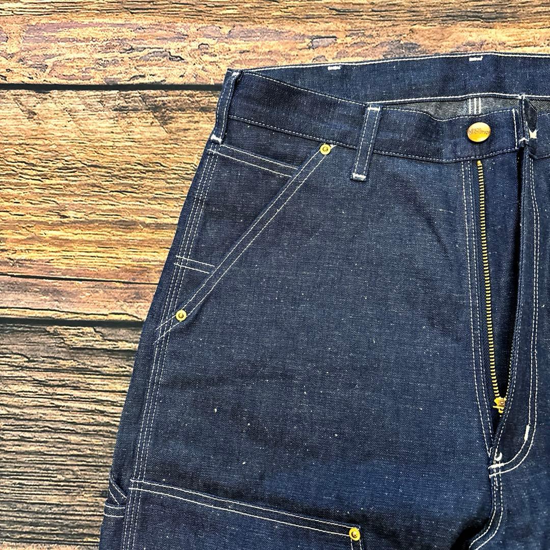 パンツ orslow / w knee denim painter pants