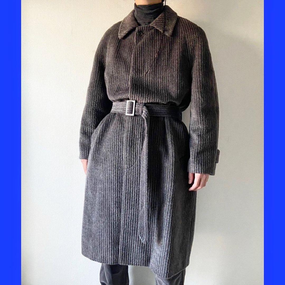 vintage 80s GIANFRANCO FERRE モヘア ロングコート