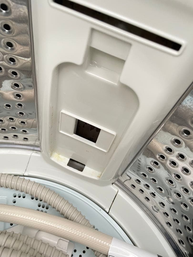 848日立 ビートウォッシュ 8kg洗濯機 ナイアガラビート洗浄 風呂水ホース付