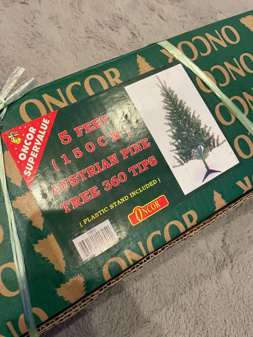 クリスマスツリー 150cm オーナメント付き