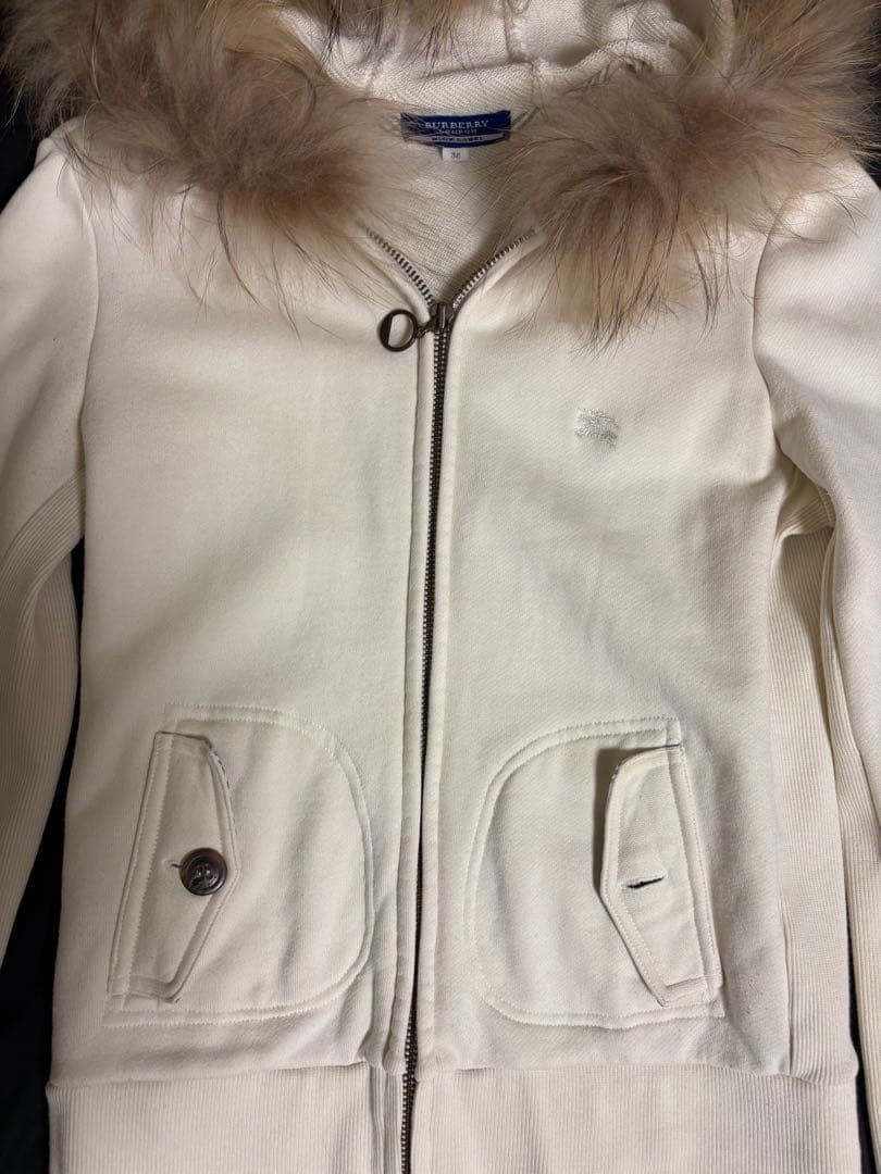 BURBERRY パーカー ホワイト